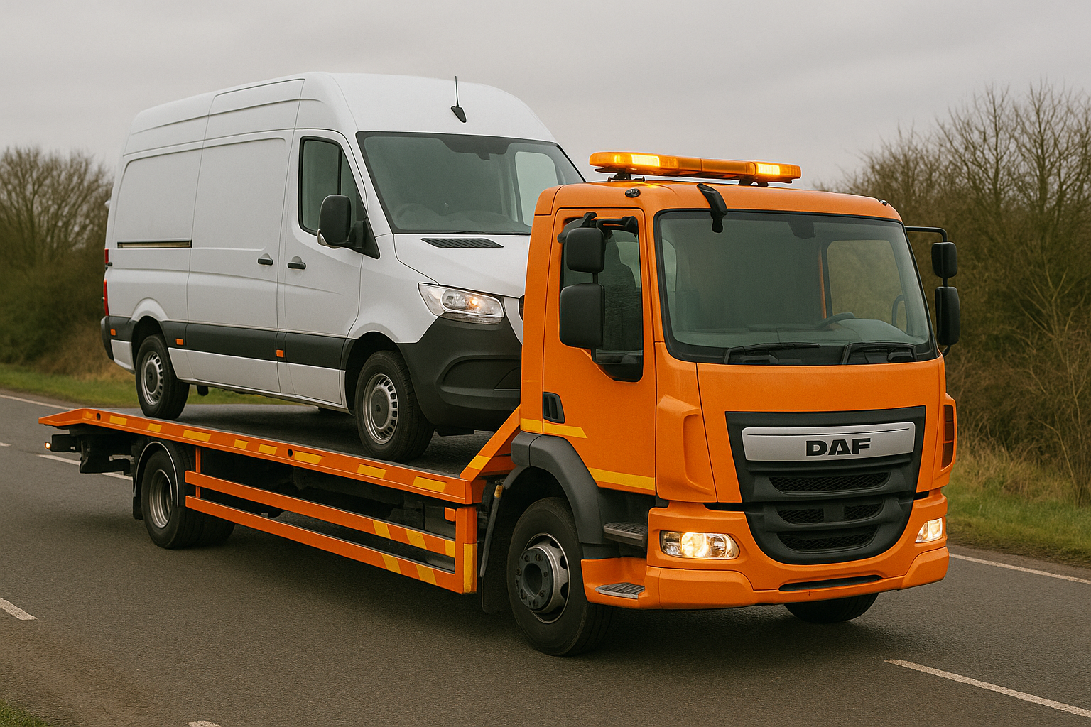 Car and van transporter service